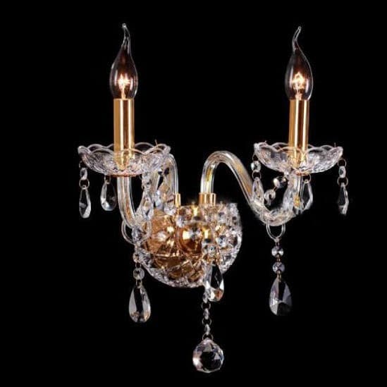 Crystal sconces traditional wall lights.jpg