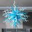 Modern Style Blown Glass Chandelier Ocean Breeze - BeyPan