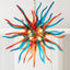 Sputnik Blown Glass Chandeliers Electroplating Multi Colors - BeyPan