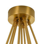 Glam Bouquet Cluster Glass Globe Bubble Chandelier Modern Gold 11-Lights Ceiling Pendant Light Fixture