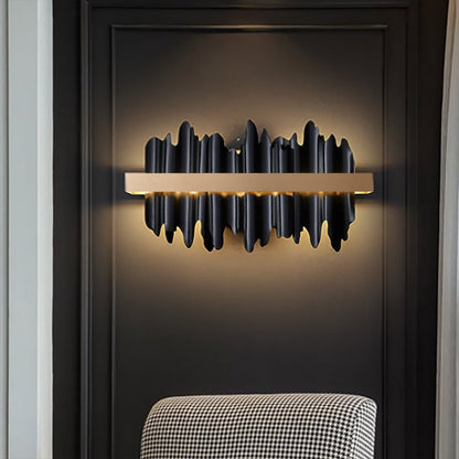contemporary Black Metal LED Wall lamp 