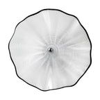 Hand Bowls Glass Wall Milky white with black wrap Murano Art Glass Wall Decor Plate D12inches