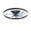 19.7 in. White Dimmable LED Downrod Mount Standard Ceiling Fan with Remote Control, 6 Adjustable Wind Speeds