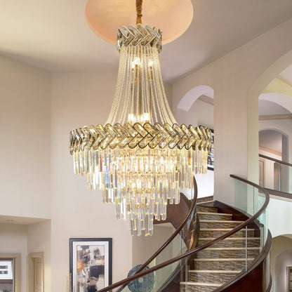 Modern Chandelier Crystal Large Size For Decorative Lighting