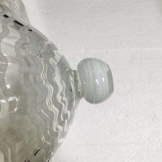 Hand Blown Murano Glass Wall Plates Clear Color D12Inches