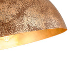 Oversized Metal Dome Pendant Light