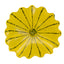 Hand Bowls Glass Yellow Murano Art Glass Wall Decor Plate D12inches
