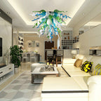 Modern Chihuly Blown Glass Chandelier Decoration Art Glass Pendant Hanging Light