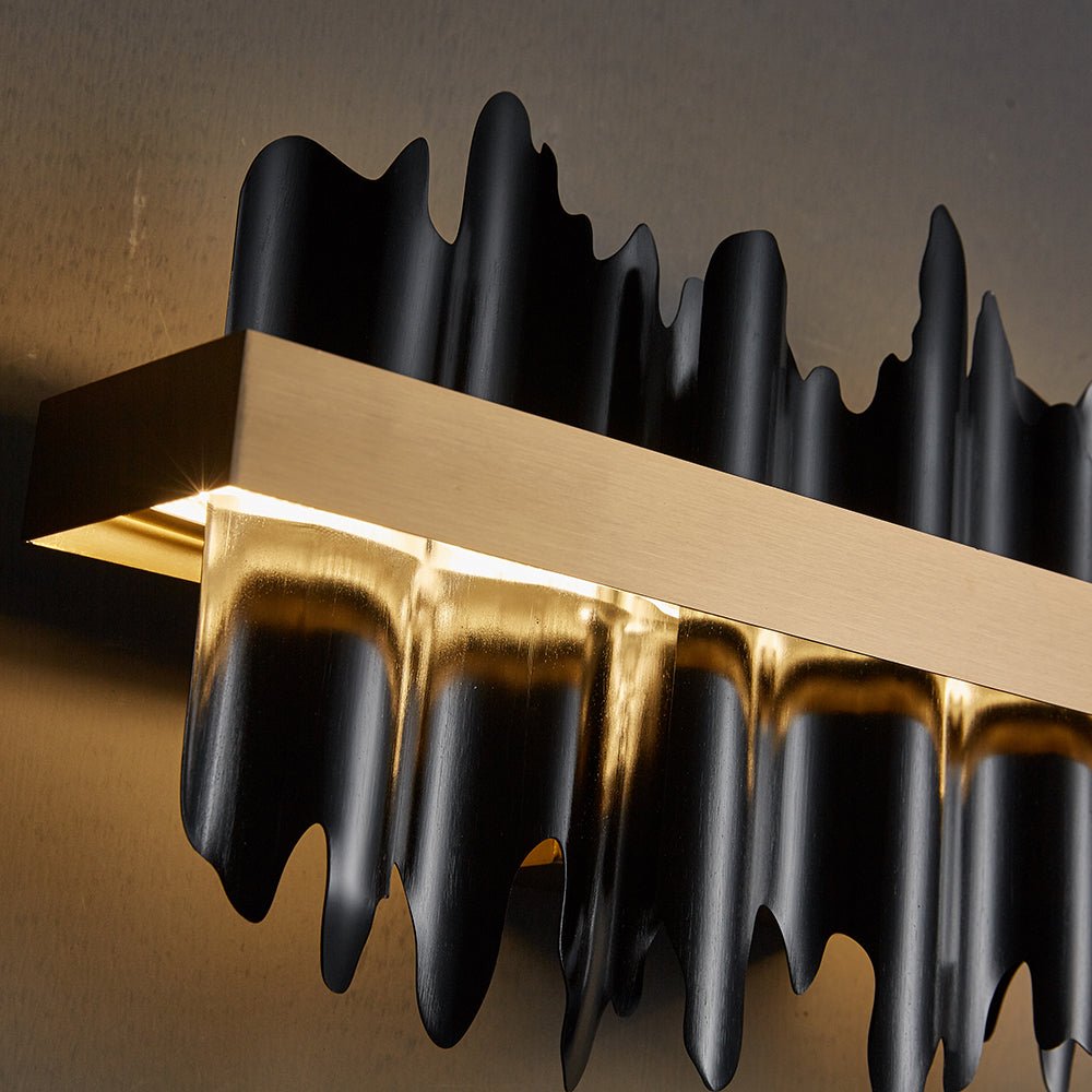 Modern Black Metal LED Wall lamp  For bedroom