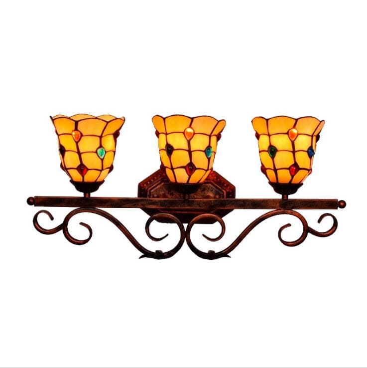 tiffany style wall light