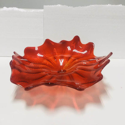 Hand Blown Murano Glass Wall Plates Wall Flowers Wall Decor for Wall Decoration