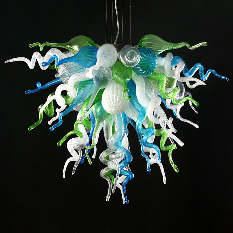 Modern Chihuly Blown Glass Chandelier Decoration Art Glass Pendant Hanging Light