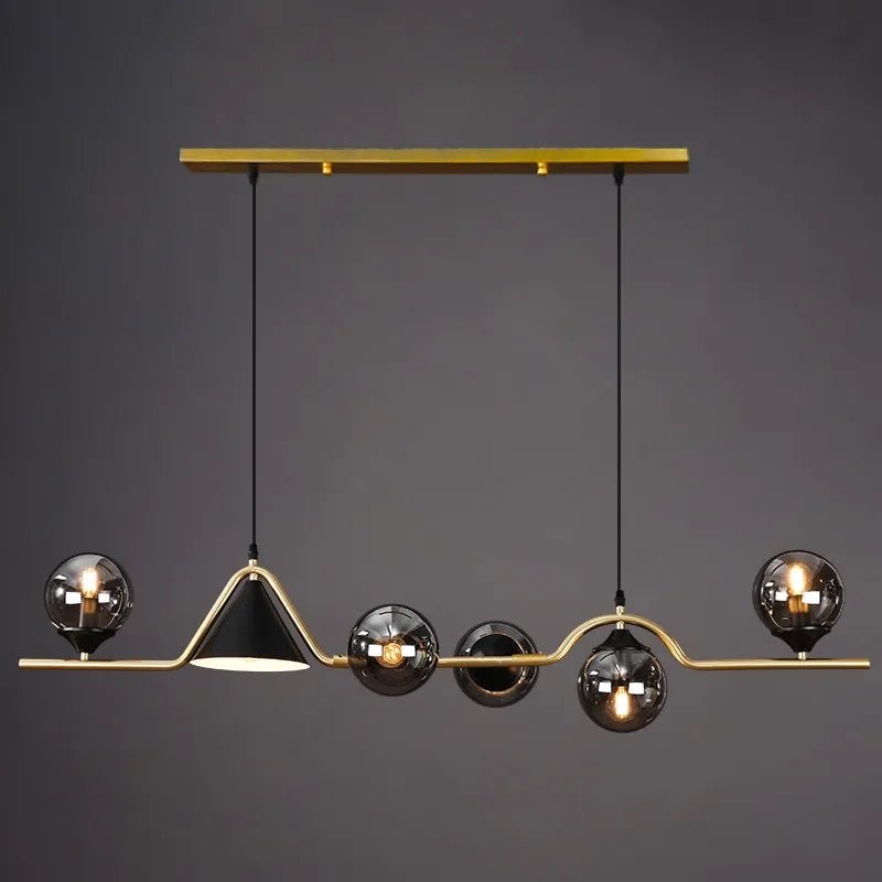 Modern Chandelier Glass Ball Shade For  Sale