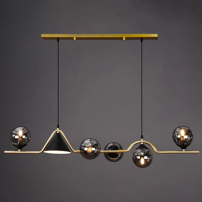 Modern Chandelier Glass Ball Shade For  Sale