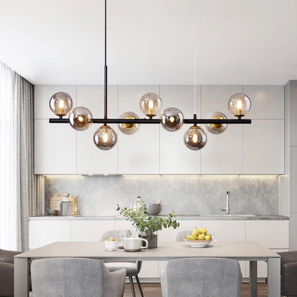 Modern Chandelier Nordic Style LED Glass Globe Cover For Hotel Lobby