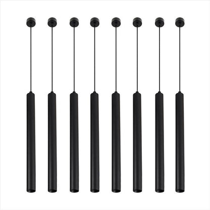 Nordic Long Cylinder Tube Pendant Lights Adjustable Hanging Spot Lights Supplier