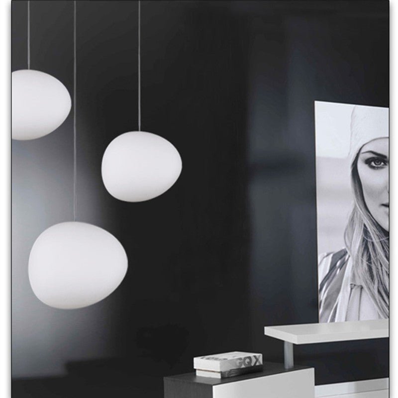 Modern Foscarini Gregg Pendant Lights Irregular Sphere-Shaped Frosted Lampshade Lighitng Decor