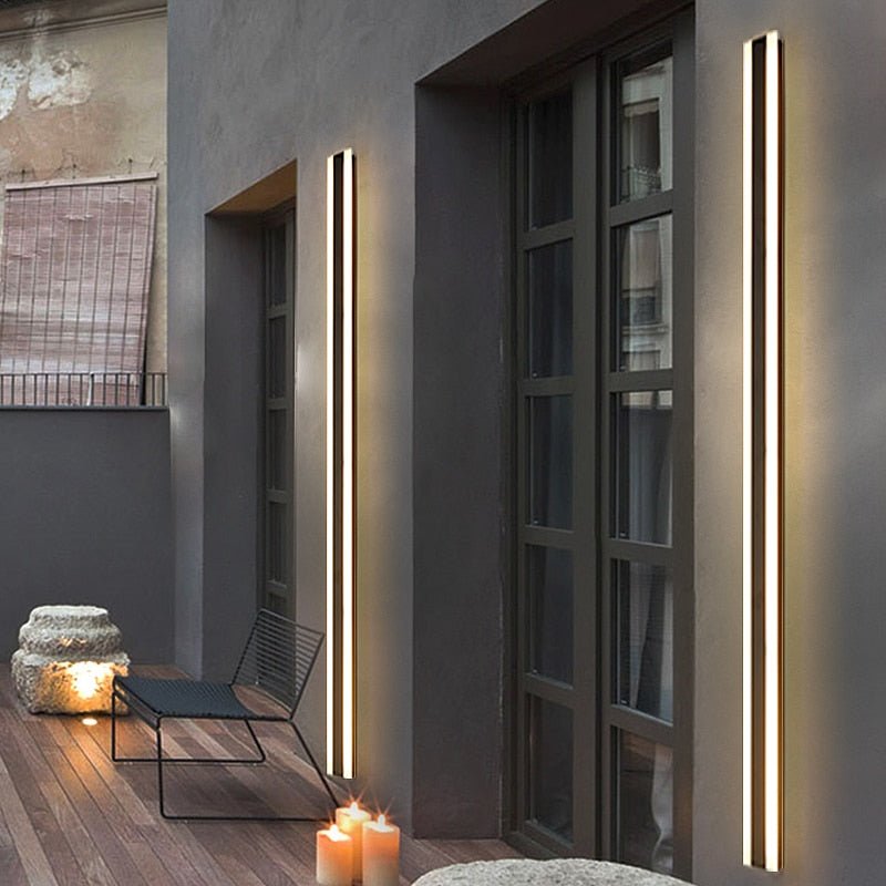 Modern Outdoor lighting Linear Strip LED Waterproof