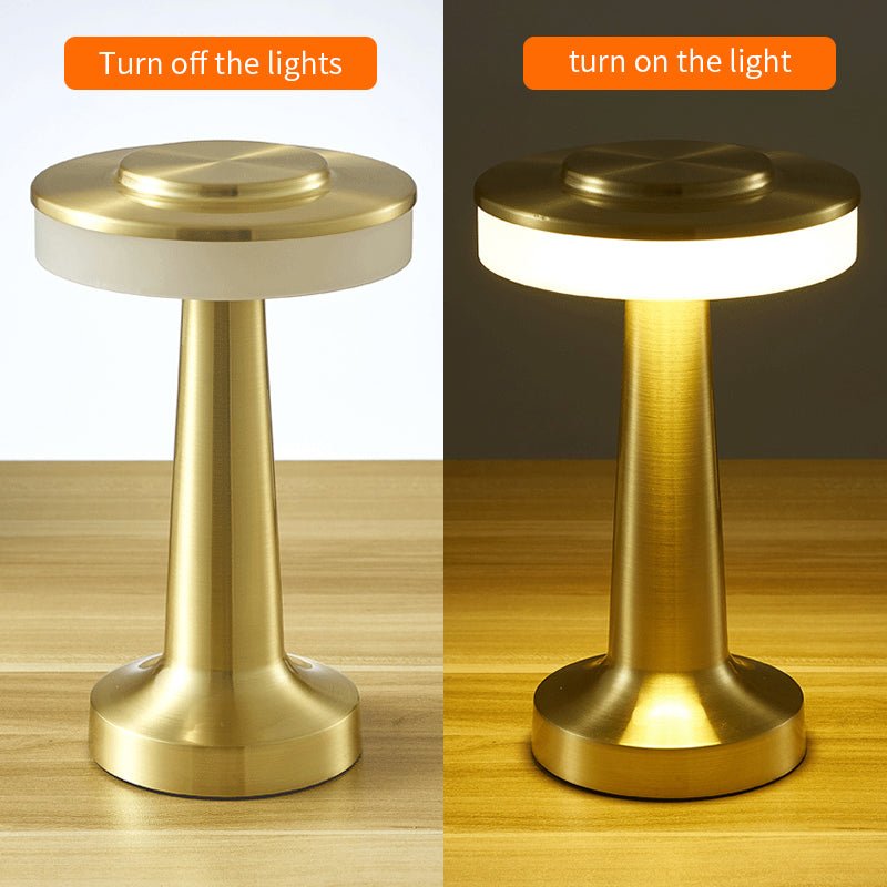 Modern Table Lamp Rechargeable Battery Operated Touch Control