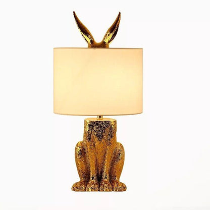 masked rabbit resin animal table lamp.jpg