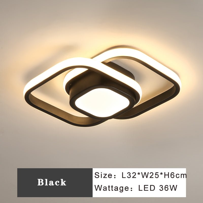 Modern Minimalist Style Interior LED Ceiling Lamp For Corridor Or Entrance