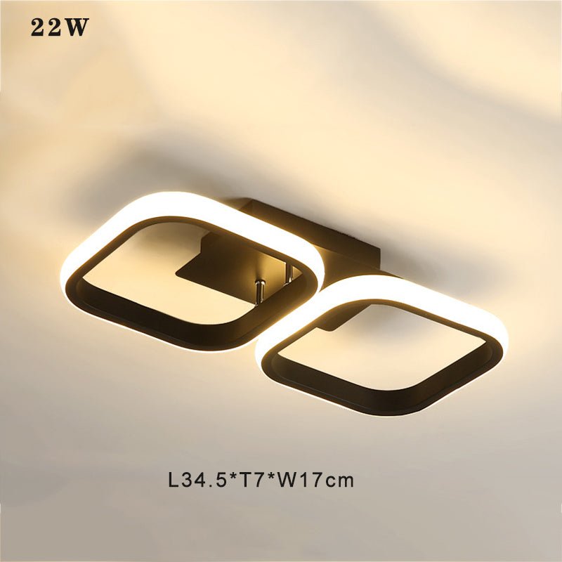 Modern Minimalist Style Interior LED Ceiling Lamp For Corridor Or Entrance