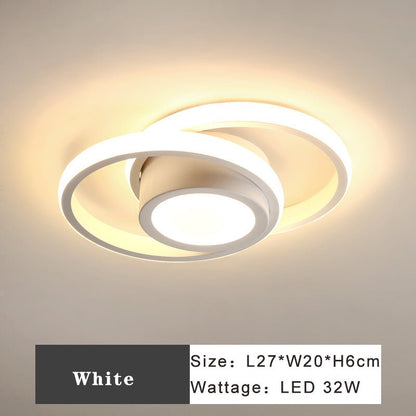 Modern Minimalist Style Interior LED Ceiling Lamp For Corridor Or Entrance