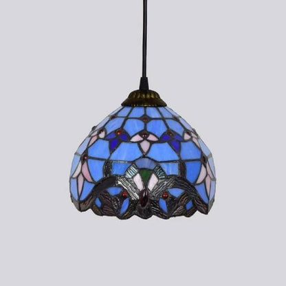Tiffany style blue small pendant lights.jpg