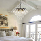 Bubbles Chandelier 4-Tiered Smooth Clear Glass Balloons - BeyPan