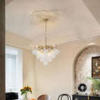 Bubbles Chandelier 4-Tiered Textured Glass Balls - BeyPan