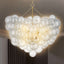 Bubbles Glass Chandelier Clear Ball Swirled Texture D36"*H38" - BeyPan