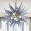 Chihly Style Hand Blown Glass Chandelier Smoke Grey Sputnik Shape - BeyPan