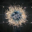 Chihly Style Modern Blue ＆ Clear Blown Glass Chandelier| Murano Floral Glass Art - BeyPan