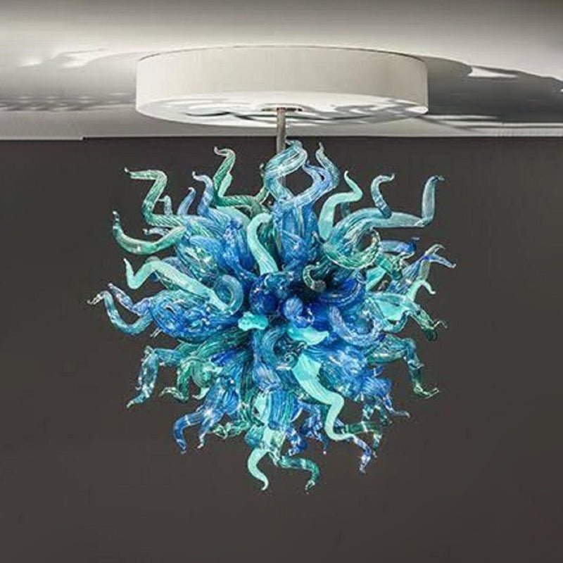 Chihuly Style Ocean Wave Artisan Murano Style Blown Glass Chandelier Zweitbild