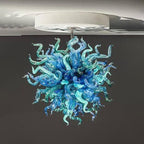 Chihly Style Ocean Wave Artisan Murano Style Blown Glass Chandelier - BeyPan