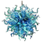 Chihly Style Ocean Wave Artisan Murano Style Blown Glass Chandelier - BeyPan