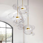 Creative Bubbles Chandelier Cluster Glass Globes - BeyPan