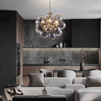 Electroplating Grey/Black Bubbles Ball Chandelier Beypan - BeyPan