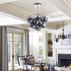 Electroplating Grey/Black Bubbles Ball Chandelier Beypan - BeyPan