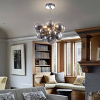 Electroplating Grey/Black Bubbles Ball Chandelier Beypan - BeyPan