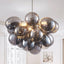 Electroplating Grey/Black Bubbles Ball Chandelier Beypan - BeyPan