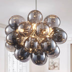 Electroplating Grey/Black Bubbles Ball Chandelier Beypan - BeyPan