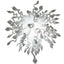 Ethereal Snowfall Artisan Glass Chandelier - Modern Hand-Blown White - BeyPan