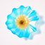 Glass Wall Plates Hand Blown Blue And Gold Murano Glass D10inches - BeyPan