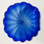 Hand Blown Murano Glass Wall Plates Blue Color D12inches - BeyPan