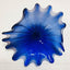 Hand Blown Murano Glass Wall Plates Blue Color D12inches - BeyPan