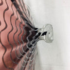 Hand Blown Murano Glass Wall Plates Brown Color D12Inches - BeyPan