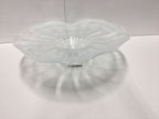 Hand Blown Murano Glass Wall Plates Clear Color D12Inches - BeyPan