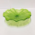 Hand Blown Murano Glass Wall Plates Green Color D12Inches - BeyPan