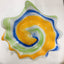 Hand Blown Murano Glass Wall Plates Multi Colors D12Inches - BeyPan